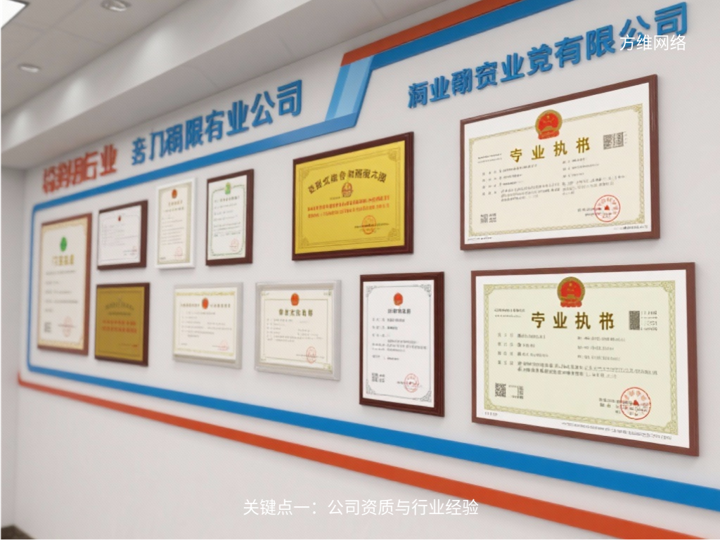 关键点一:公司资质与行业经验