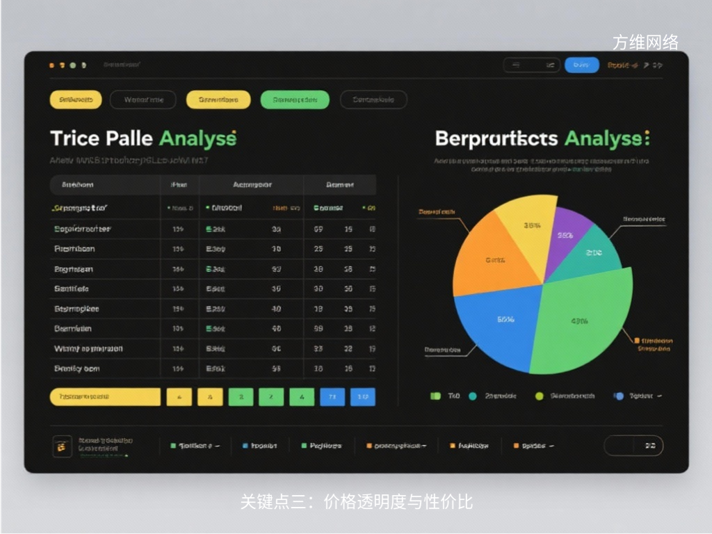 关键点三:价格透明度与性价比