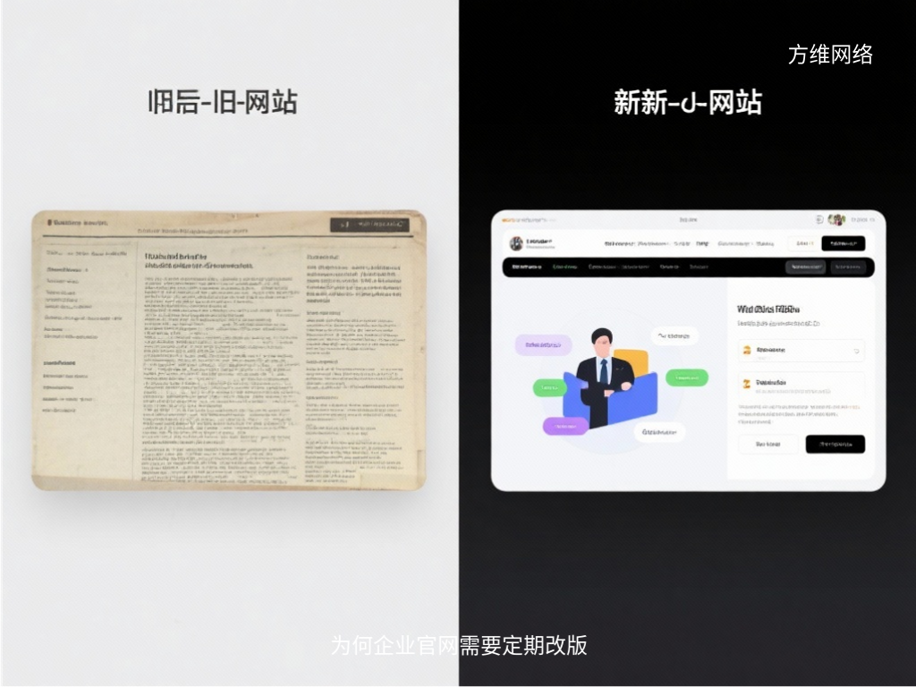 为何企业官网需要定期改版