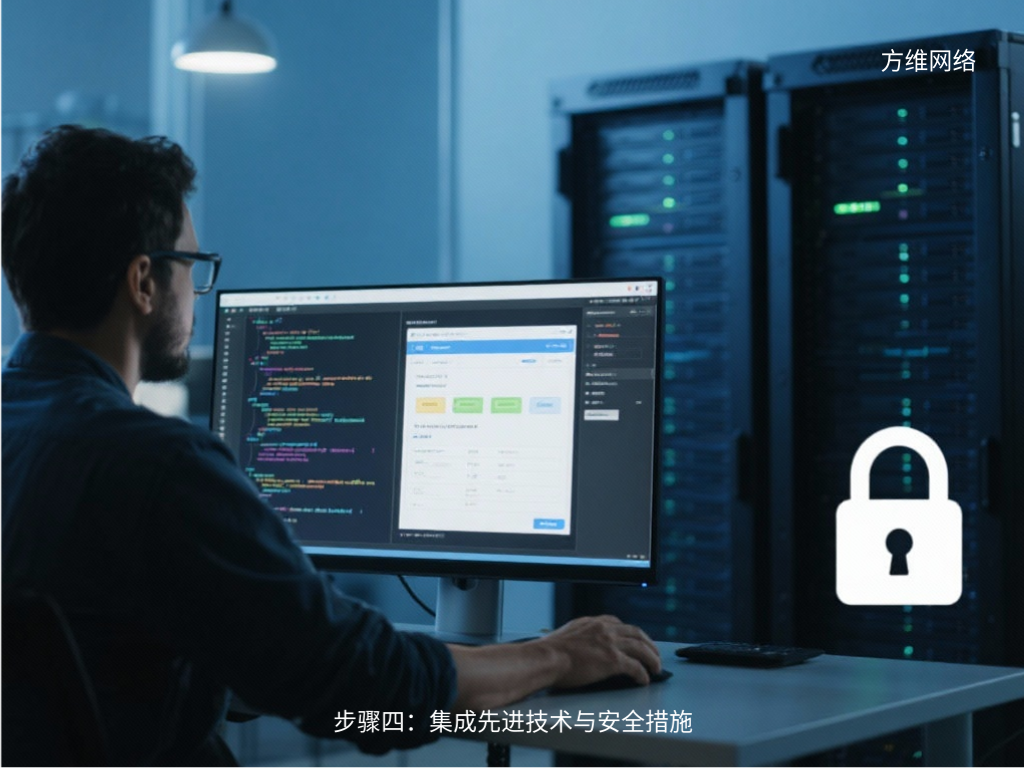 步骤四：集成先进技术与安全措施