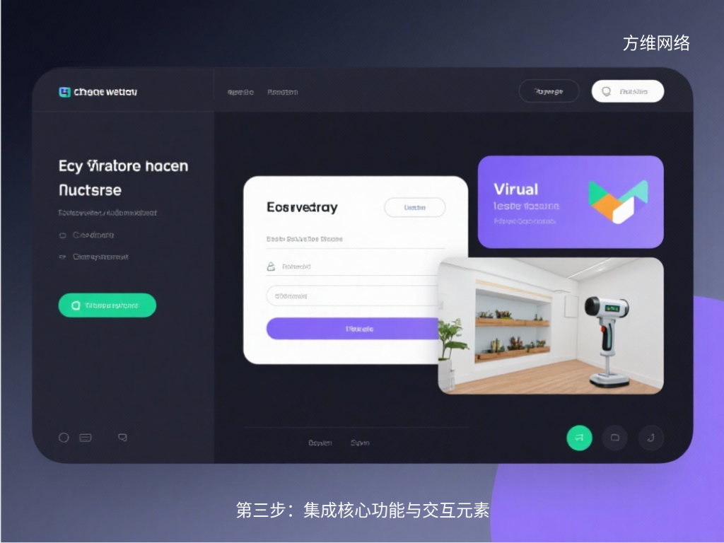 第三步：集成核心功能与交互元素