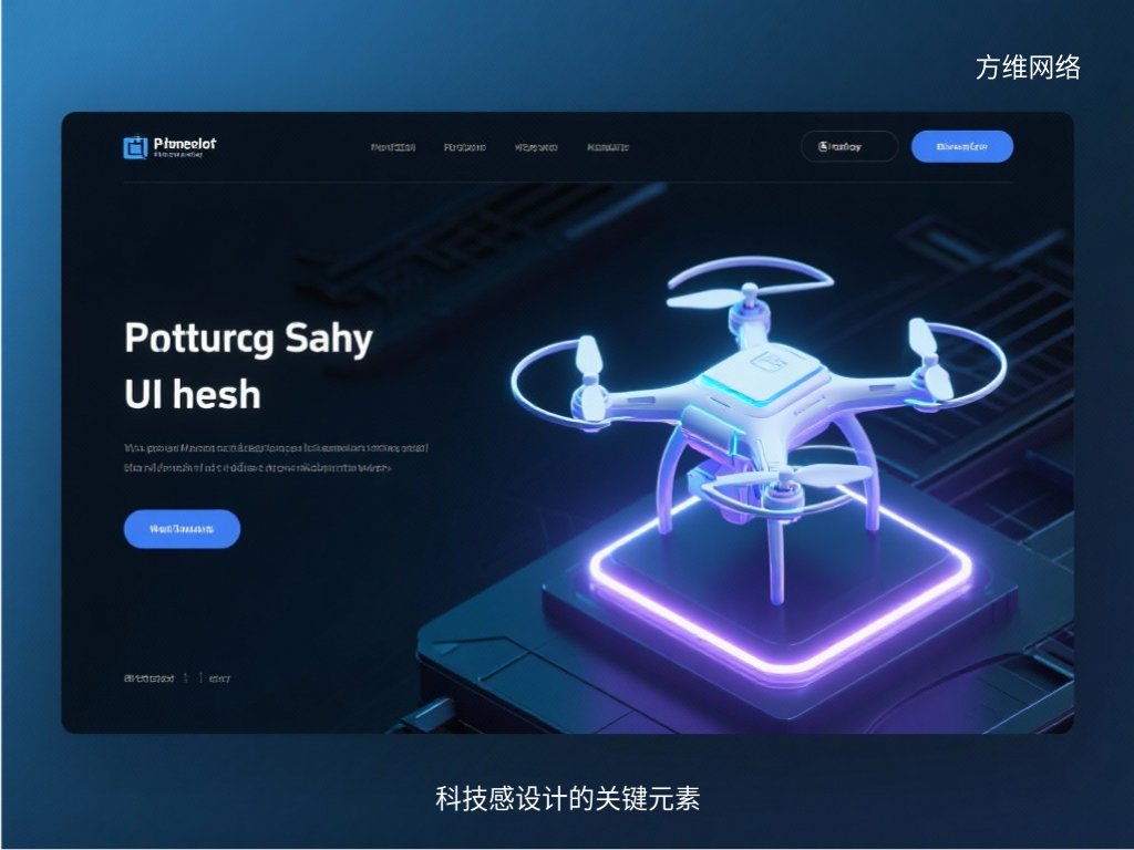 科技感设计的关键元素