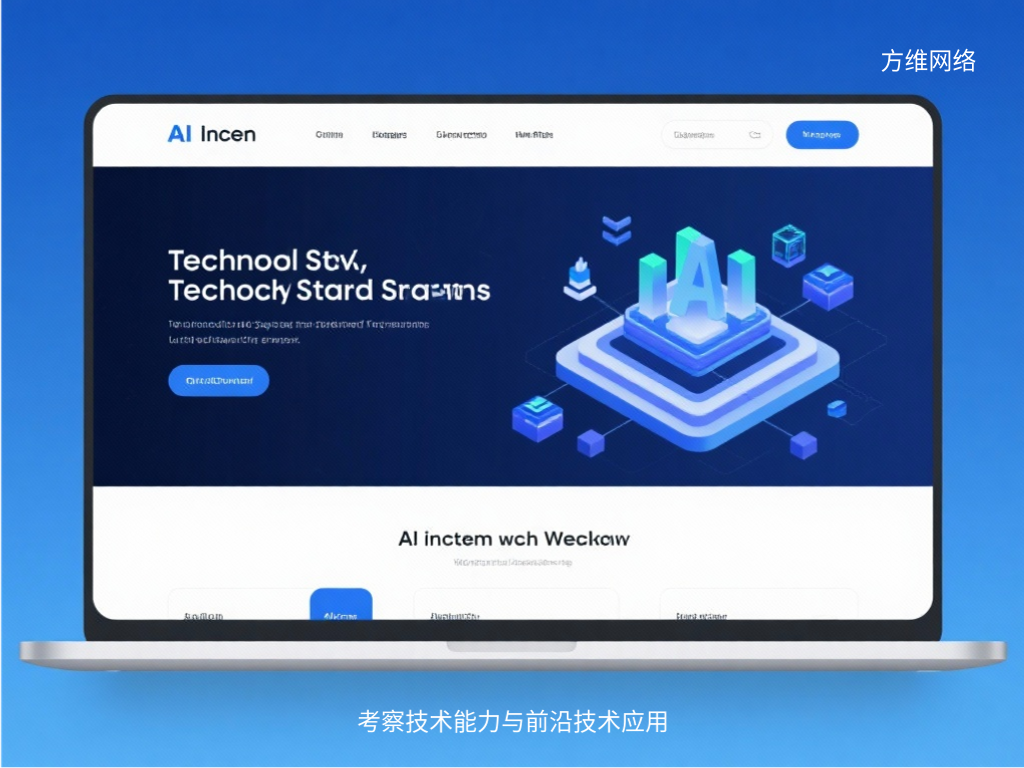 考察技术能力与前沿技术应用