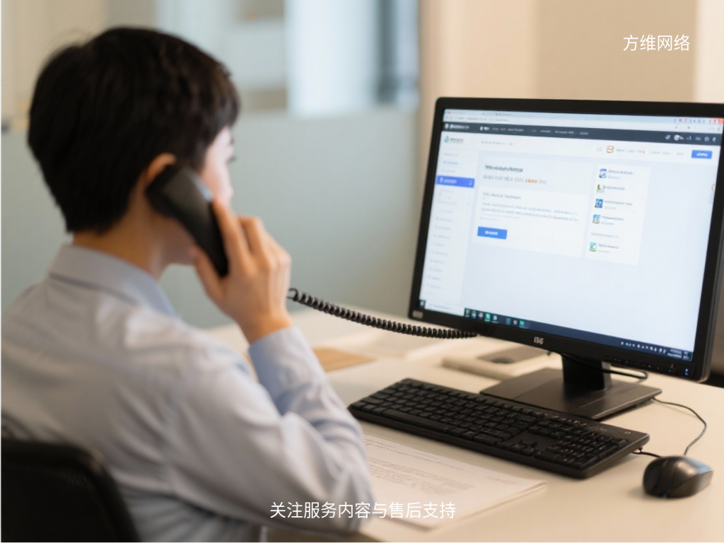 关注服务内容与售后支持