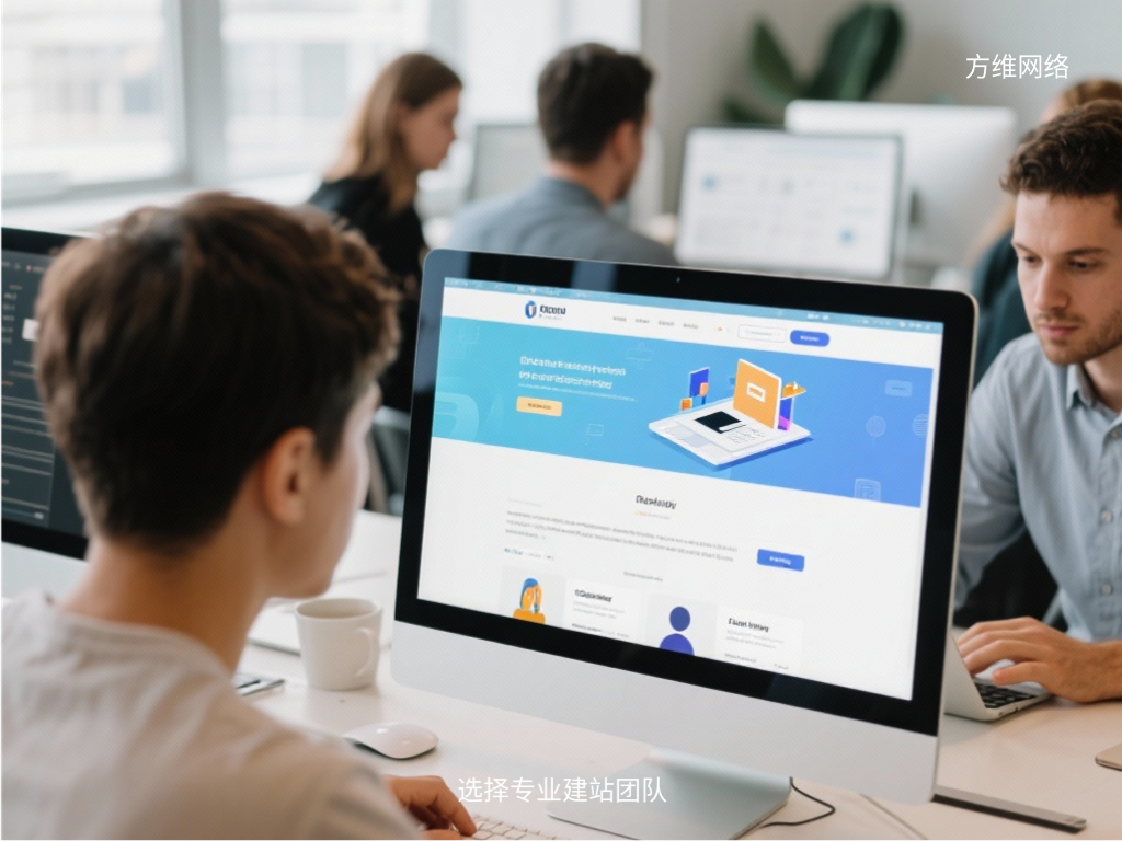 选择专业建站团队