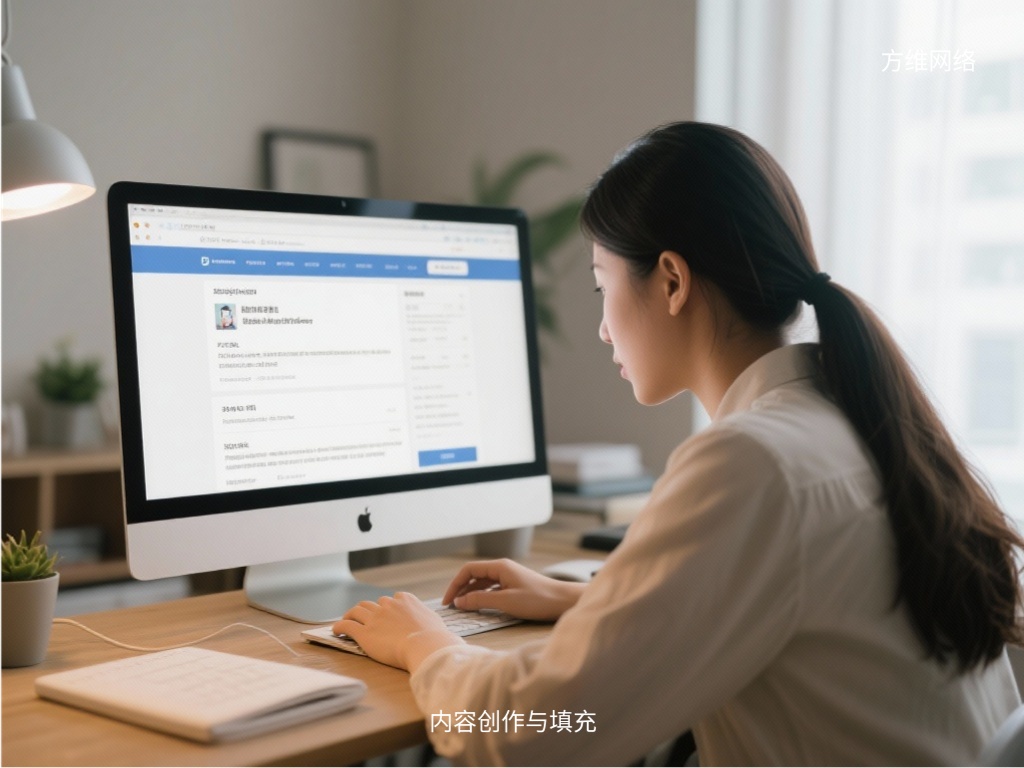 内容创作与填充