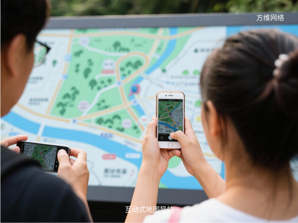互动式地图导航