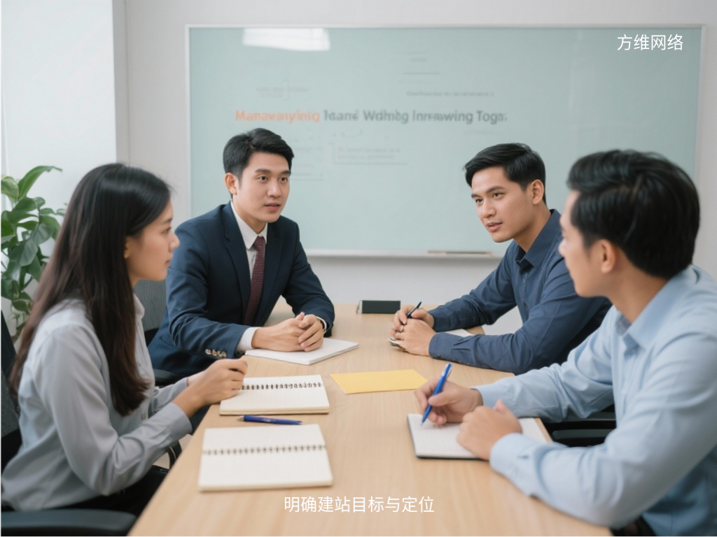 明确建站目标与定位