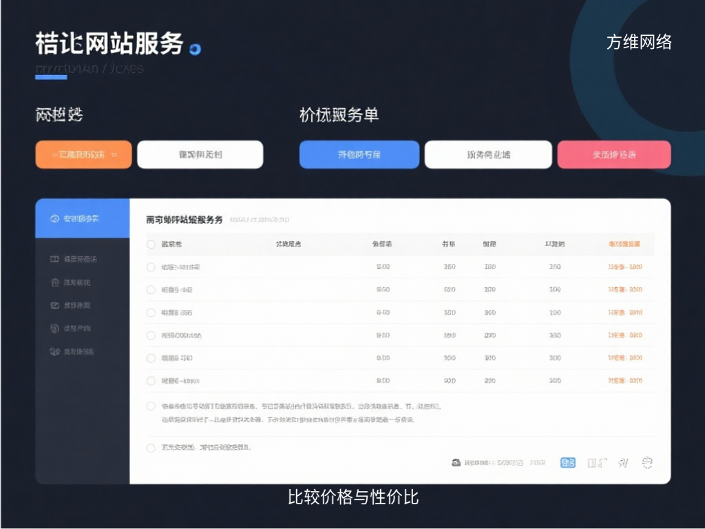 比较价格与性价比