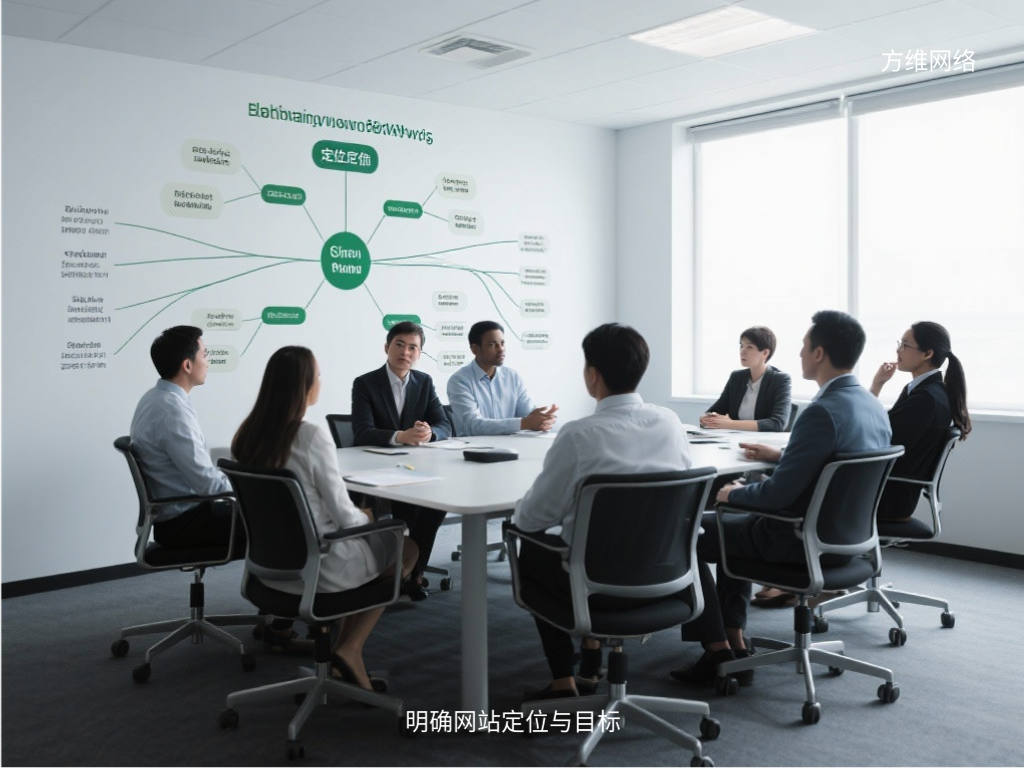 明确网站定位与目标