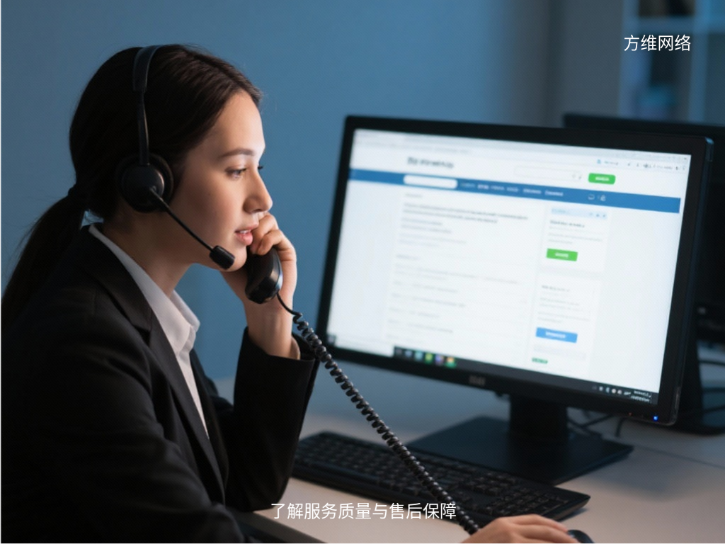了解服务质量与售后保障