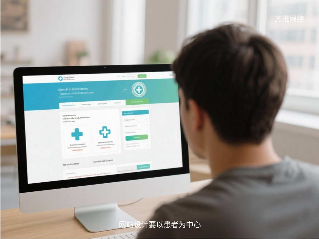 网站设计要以患者为中心