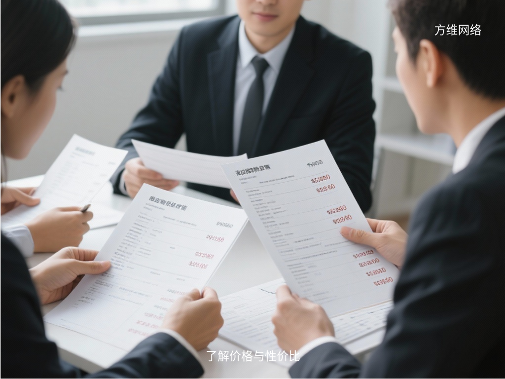 了解价格与性价比