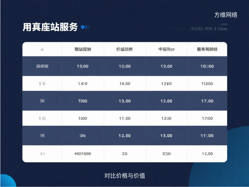 对比价格与价值