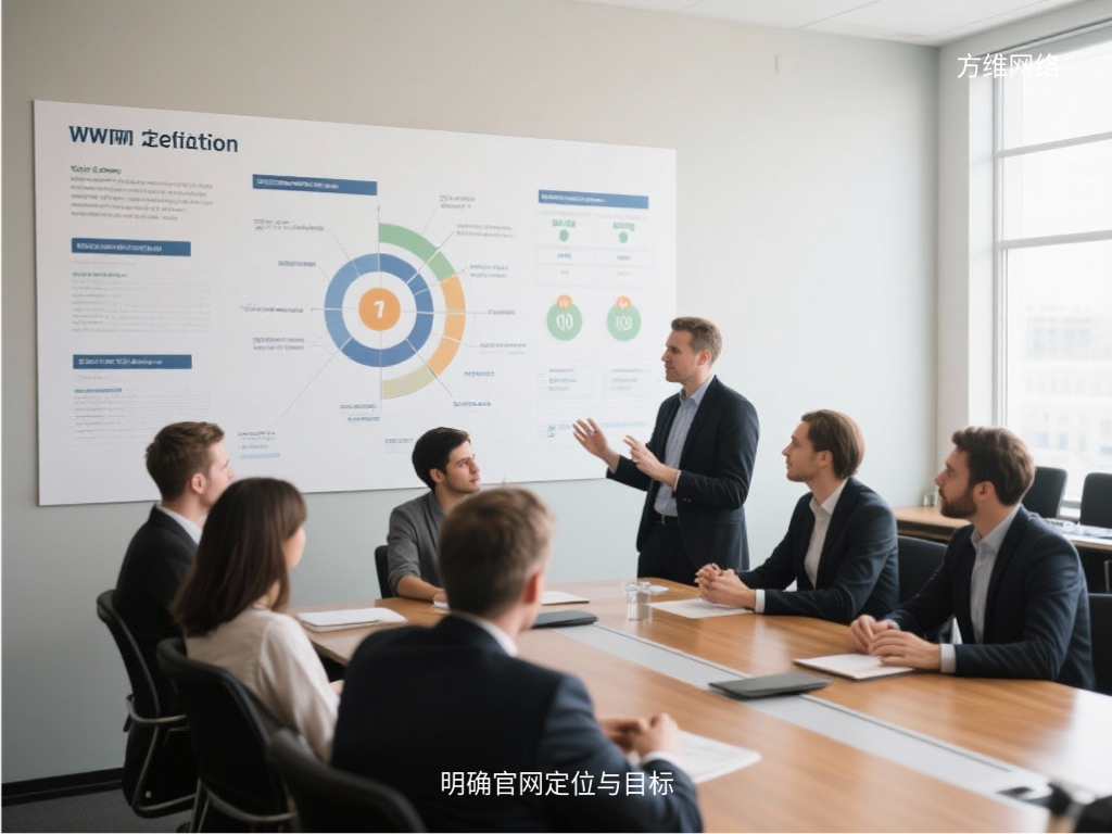 明确官网定位与目标