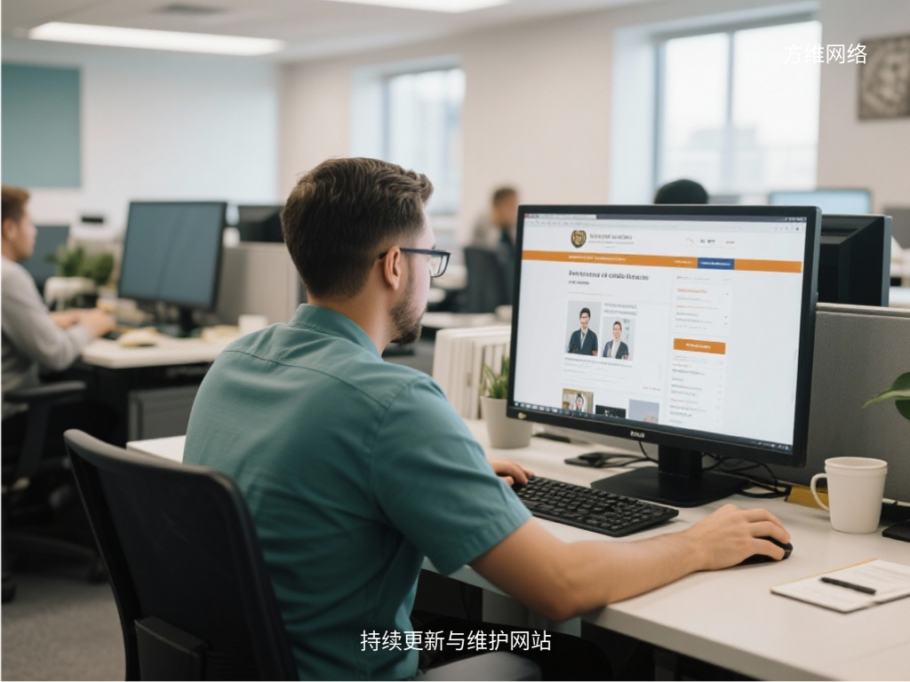 持续更新与维护网站