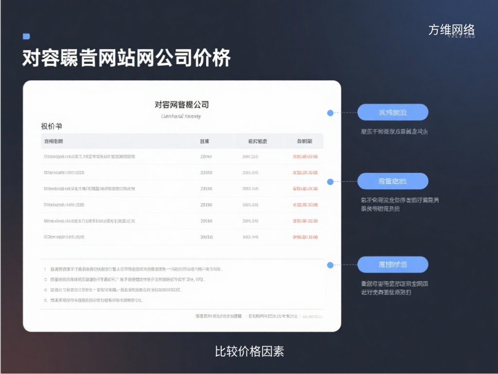 比较价格因素
