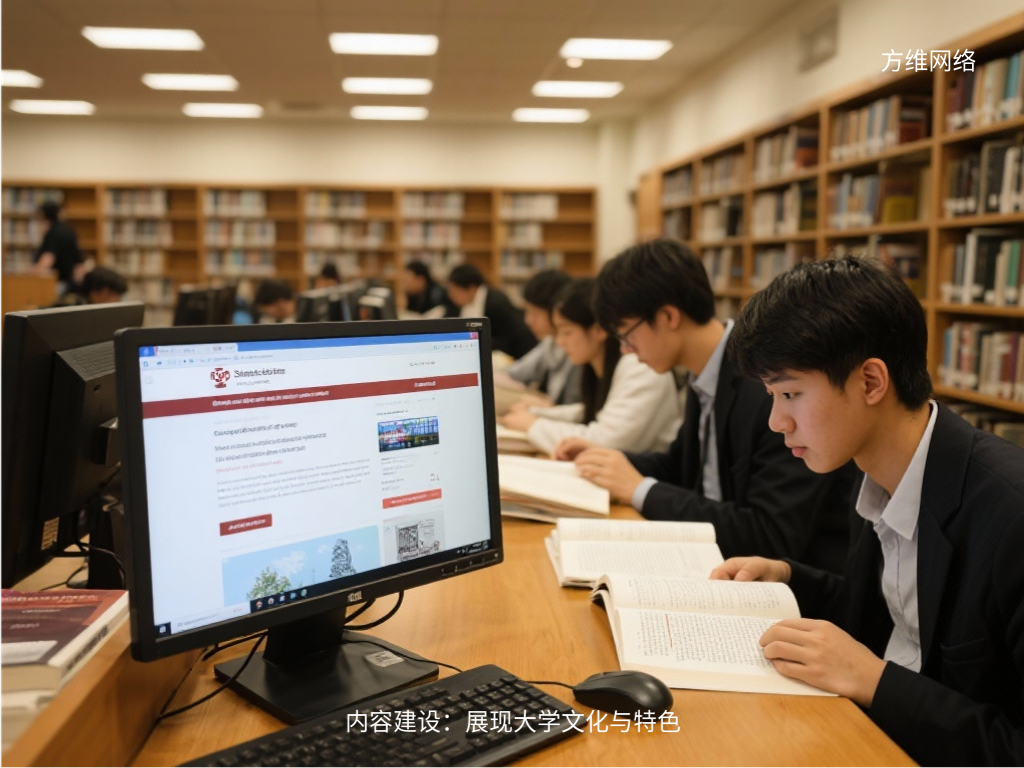 内容建设:展现大学文化与特色
