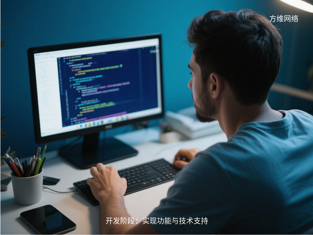 开发阶段：实现功能与技术支持