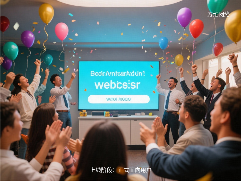 上线阶段：正式面向用户