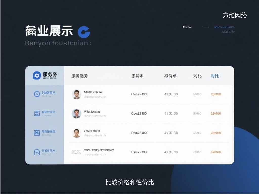 比较价格和性价比