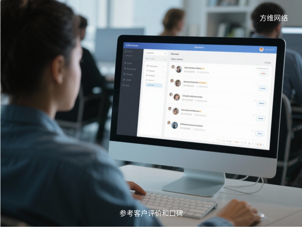 参考客户评价和口碑