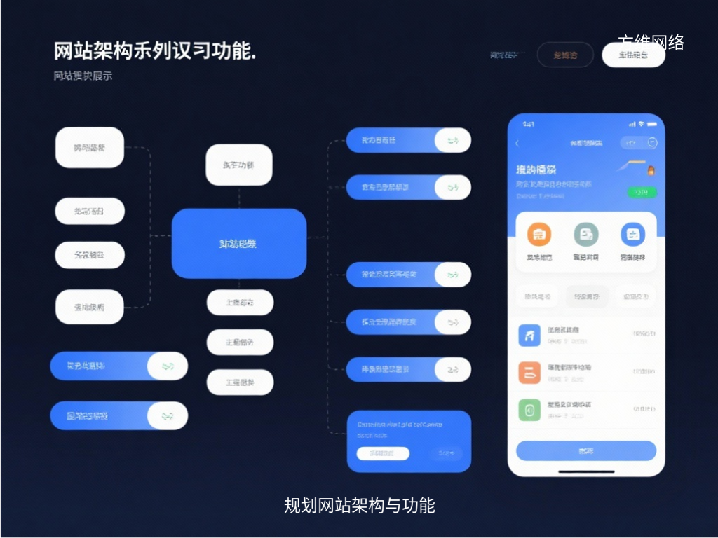 规划网站架构与功能