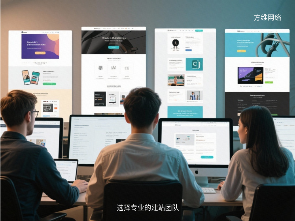 选择专业的建站团队
