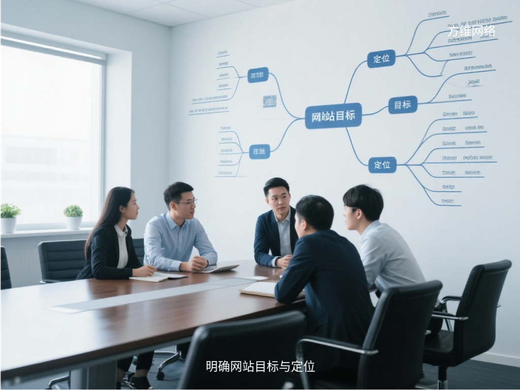明确网站目标与定位