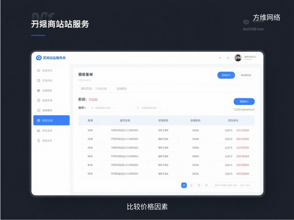 比较价格因素