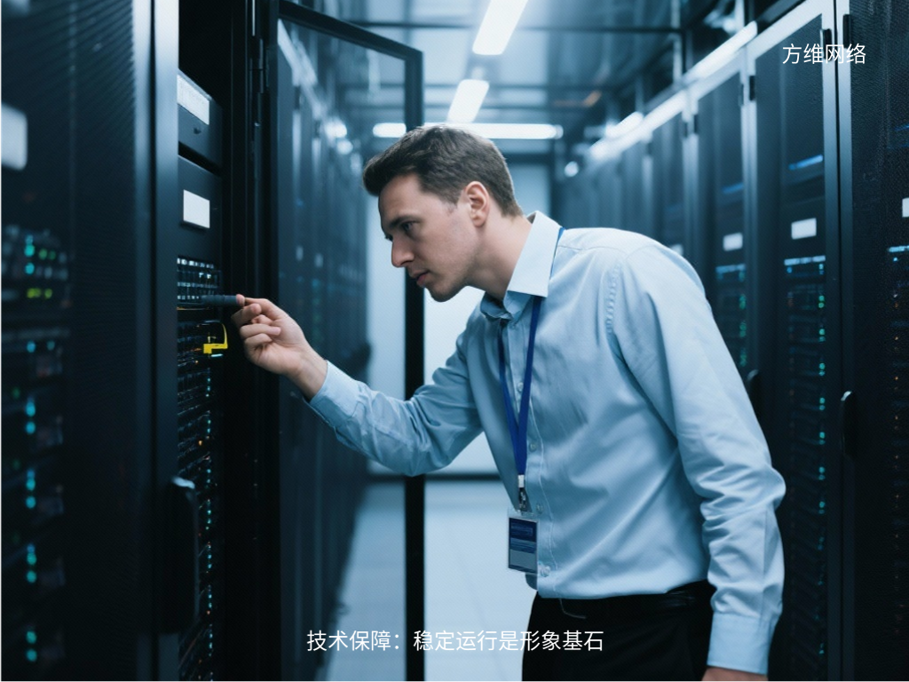 技术保障:稳定运行是形象基石