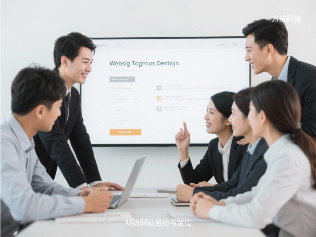 明确网站目标与定位