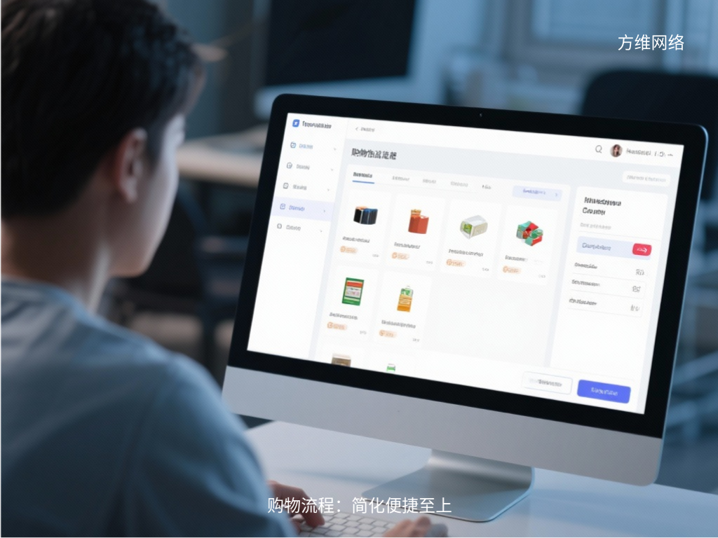 购物流程:简化便捷至上