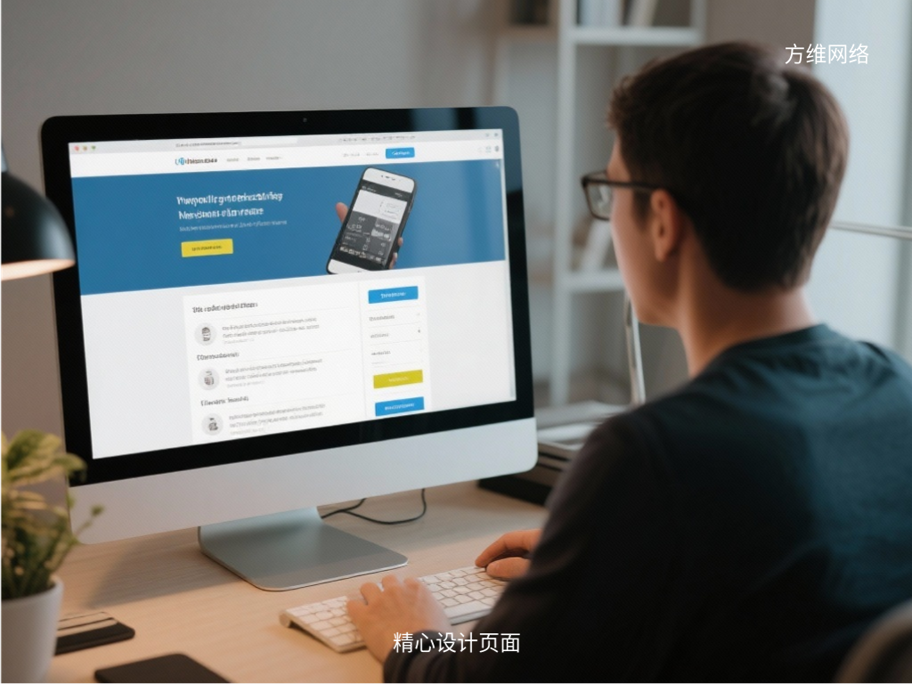 精心设计页面