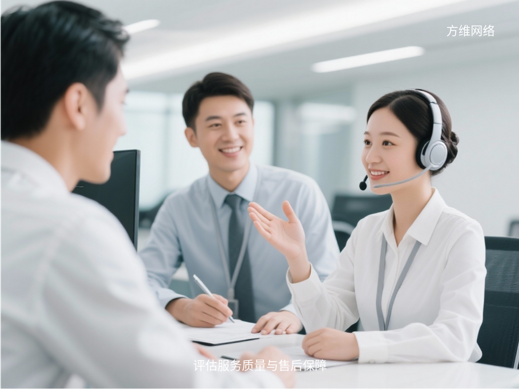 评估服务质量与售后保障