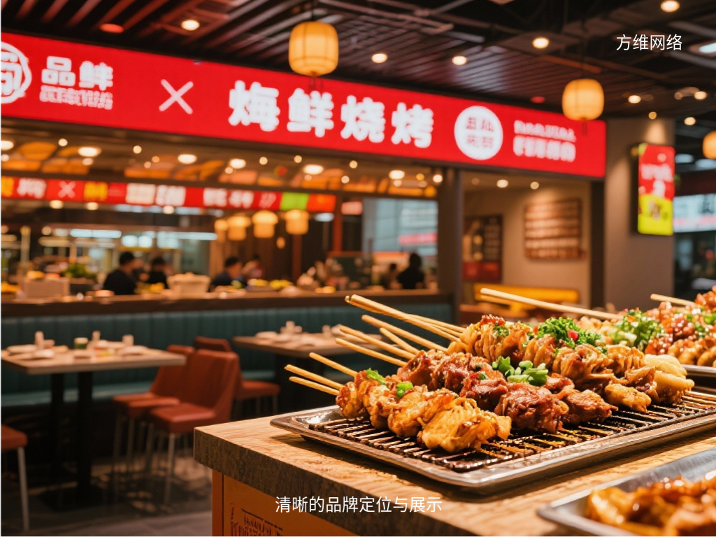 清晰的品牌定位与展示