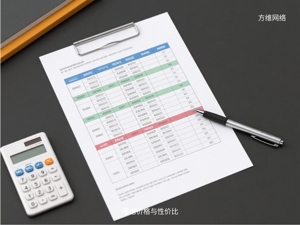 考虑价格与性价比