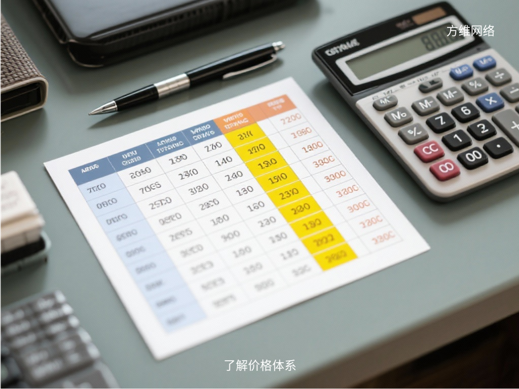 了解价格体系