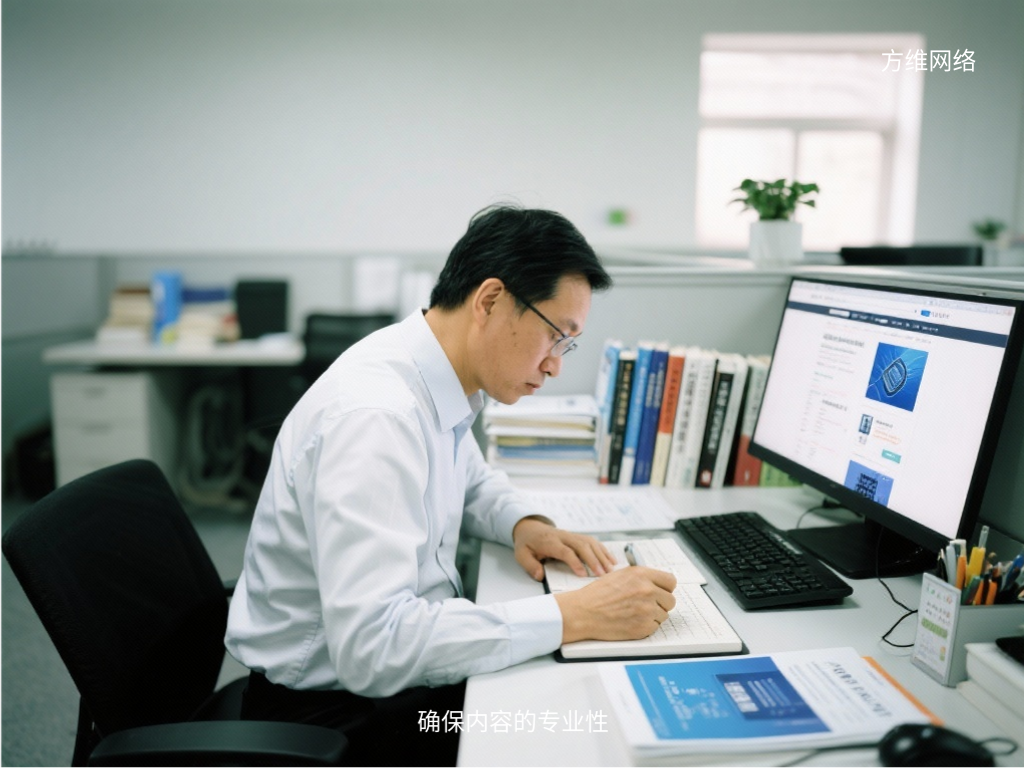 确保内容的专业性