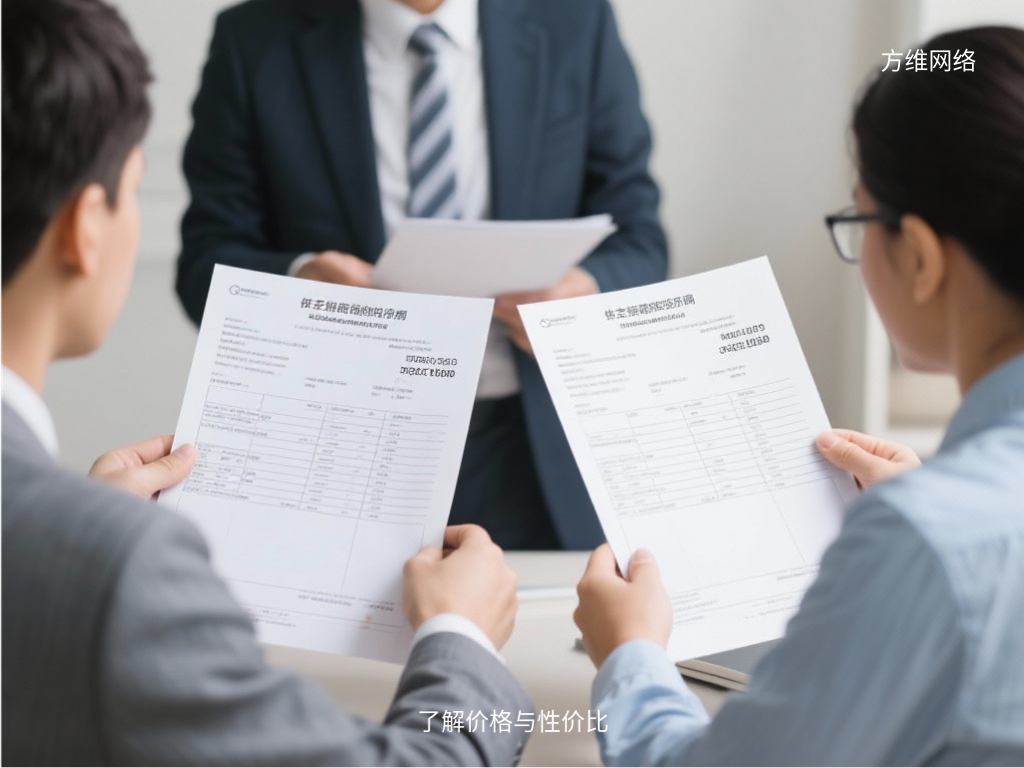了解价格与性价比