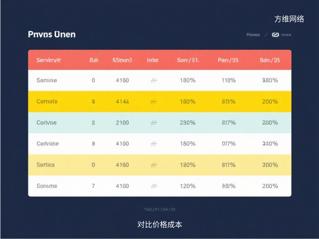 对比价格成本