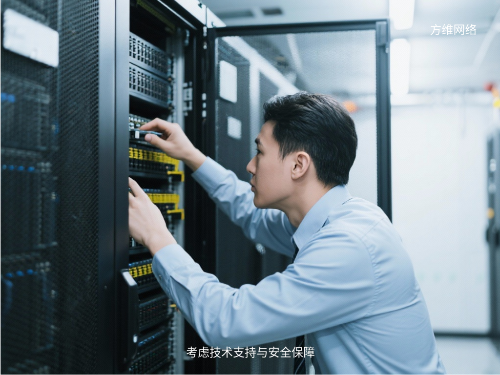 考虑技术支持与安全保障