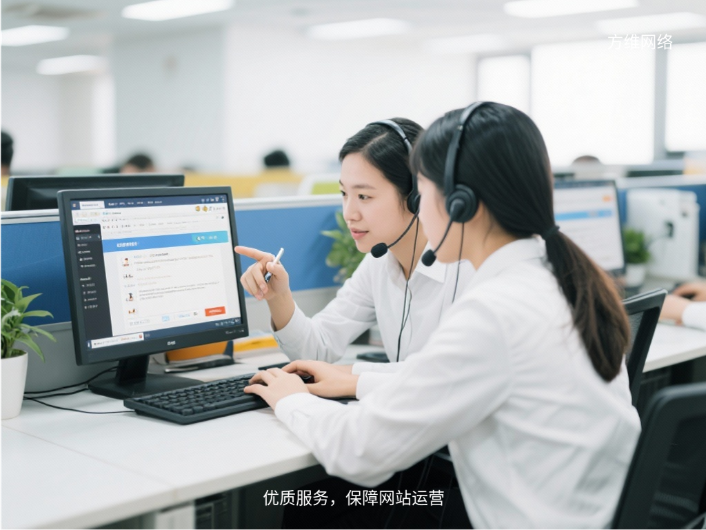 优质服务,保障网站运营