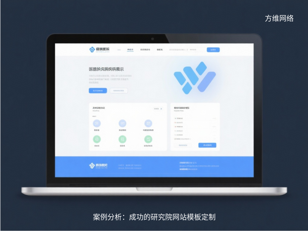 案例分析:成功的研究院网站模板定制