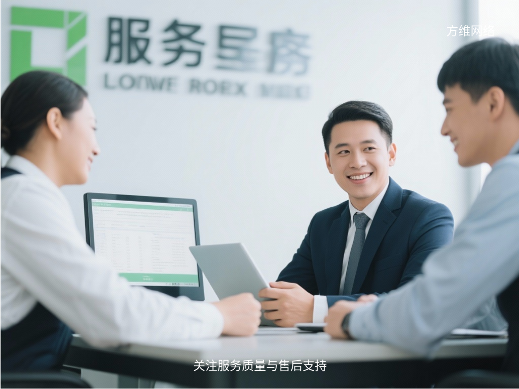 关注服务质量与售后支持