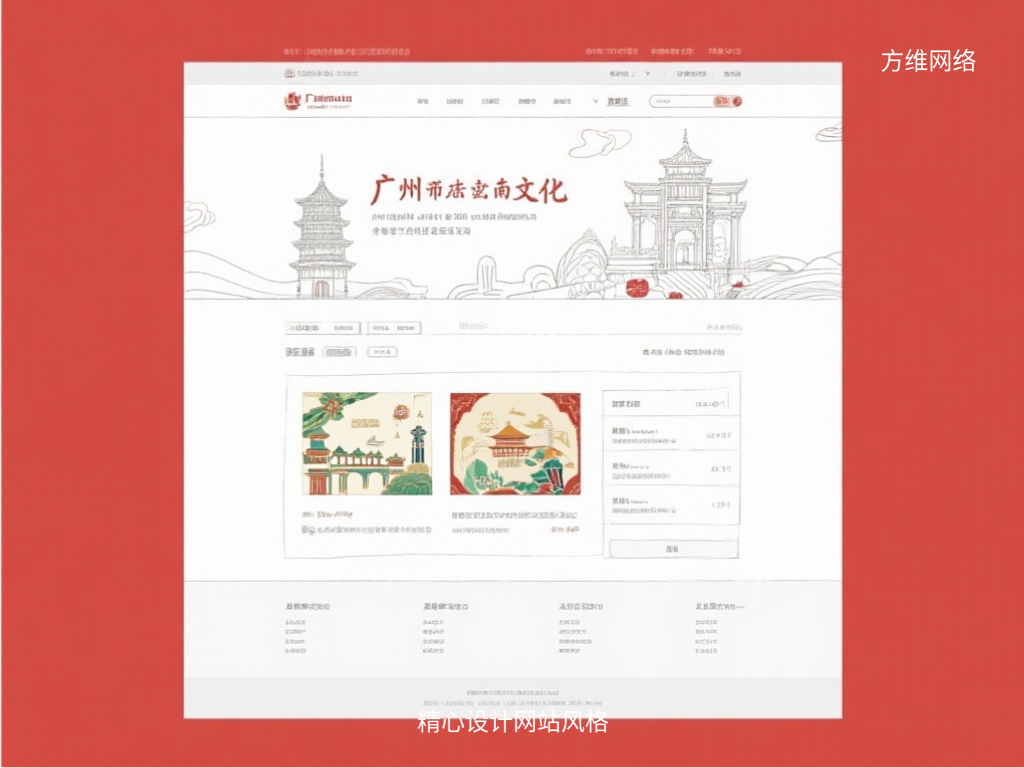 精心设计网站风格