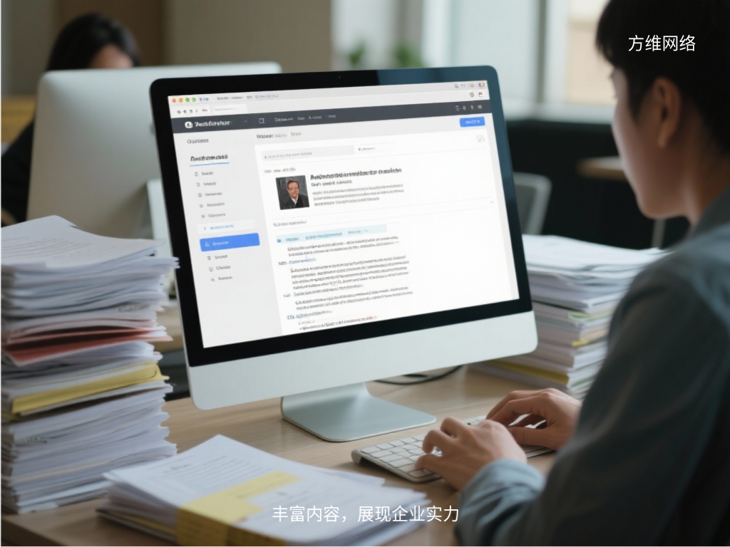 丰富内容，展现企业实力