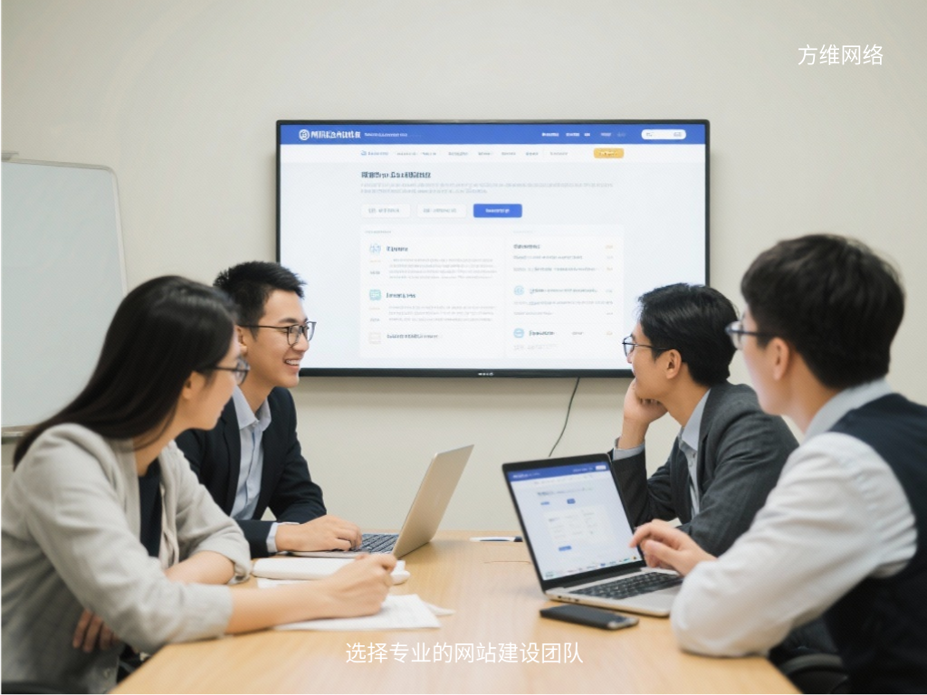 选择专业的网站建设团队