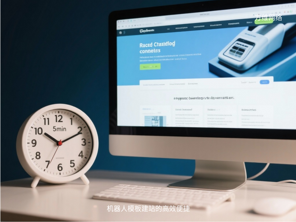机器人模板建站的高效便捷