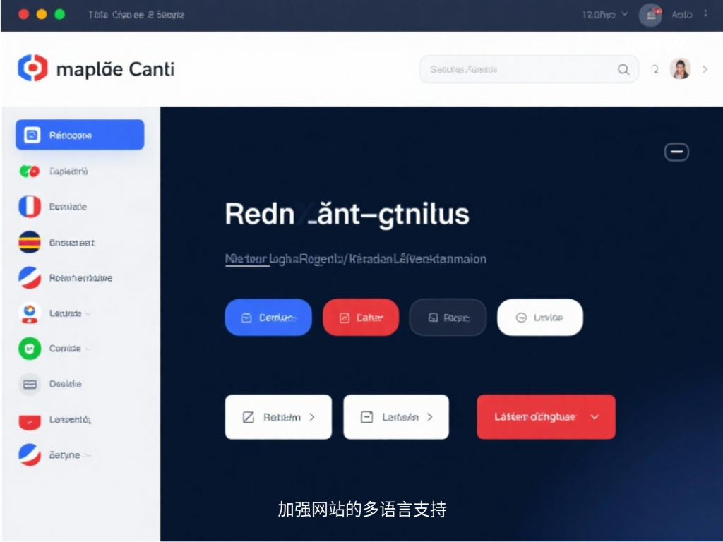 加强网站的多语言支持